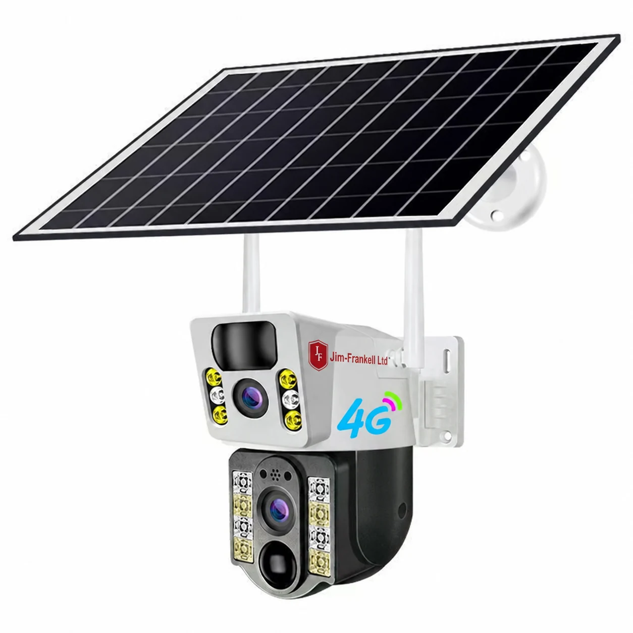 4G Dual-Head Solar Camera