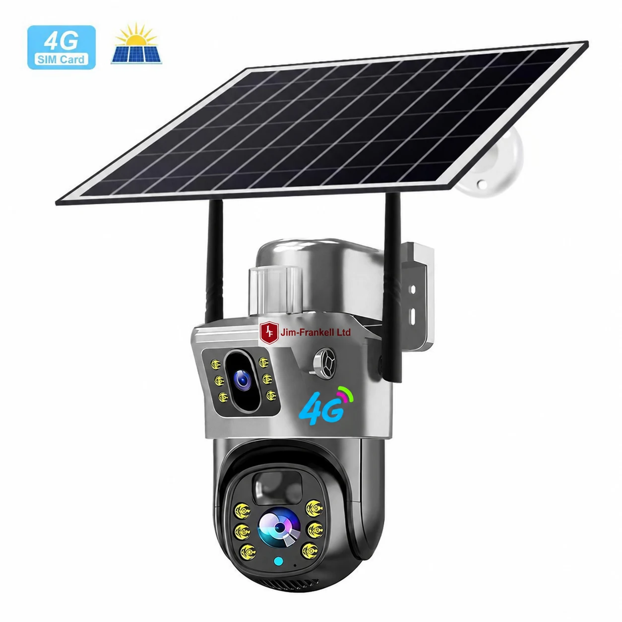 4G Solar Security Camera